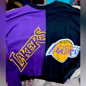 Los Angeles Lakers Mitchell & Ness Women’s Crewneck